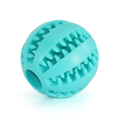 Rubber Balls Chewing Pet Toys - Fun & Durable for Your Pets