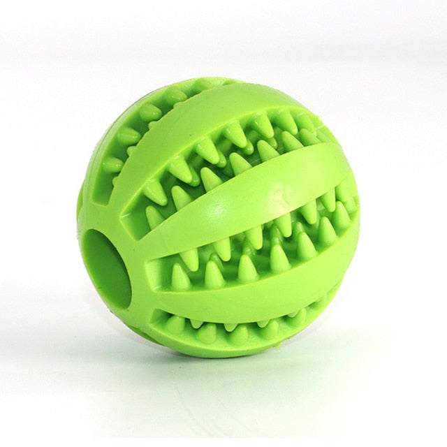 Rubber Balls Chewing Pet Toys - Fun & Durable for Your Pets