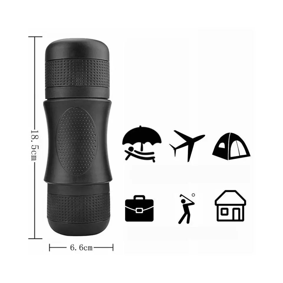 Portable Espresso Machine Maker - Brew Anywhere with Ease