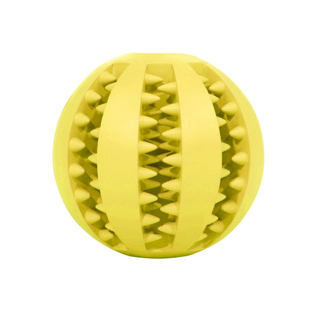 Rubber Balls Chewing Pet Toys - Fun & Durable for Your Pets